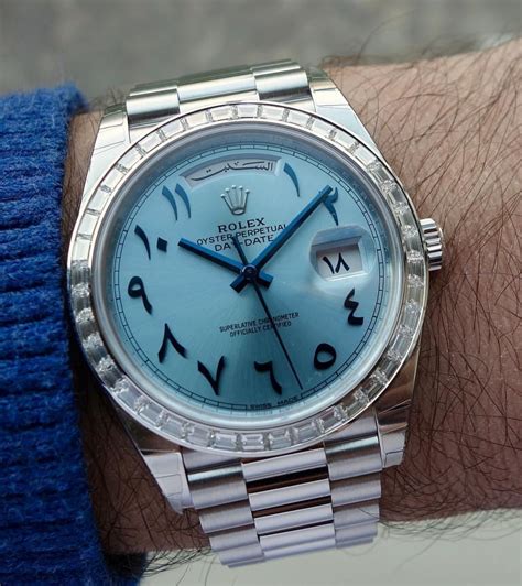 rolex arabische|rolex day date arabic.